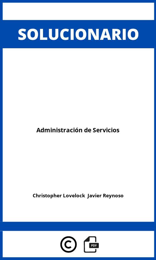 Solucionario Administración de Servicios