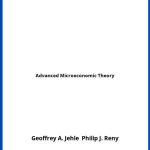 Solucionario Advanced Microeconomic Theory