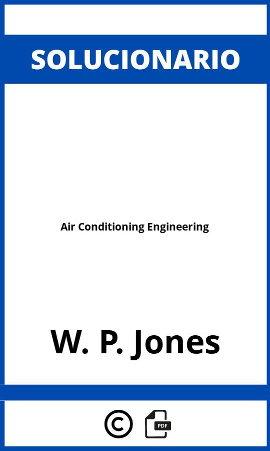 Solucionario Air Conditioning Engineering