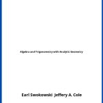 Solucionario Algebra and Trigonometry with Analytic Geometry