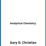 Solucionario Analytical Chemistry