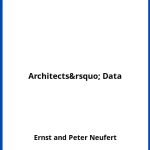 Solucionario Architects’ Data