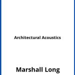 Solucionario Architectural Acoustics