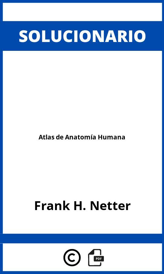 Solucionario Atlas de Anatomía Humana