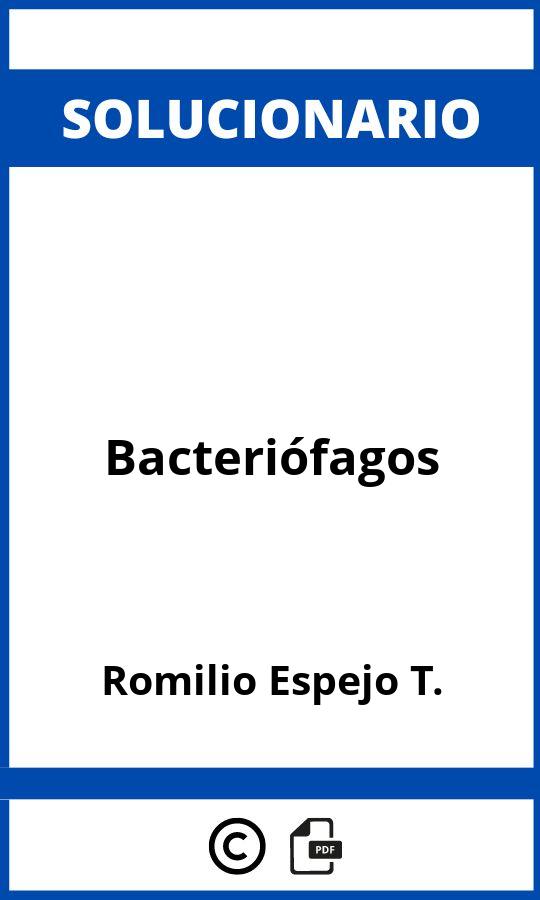 Solucionario Bacteriófagos