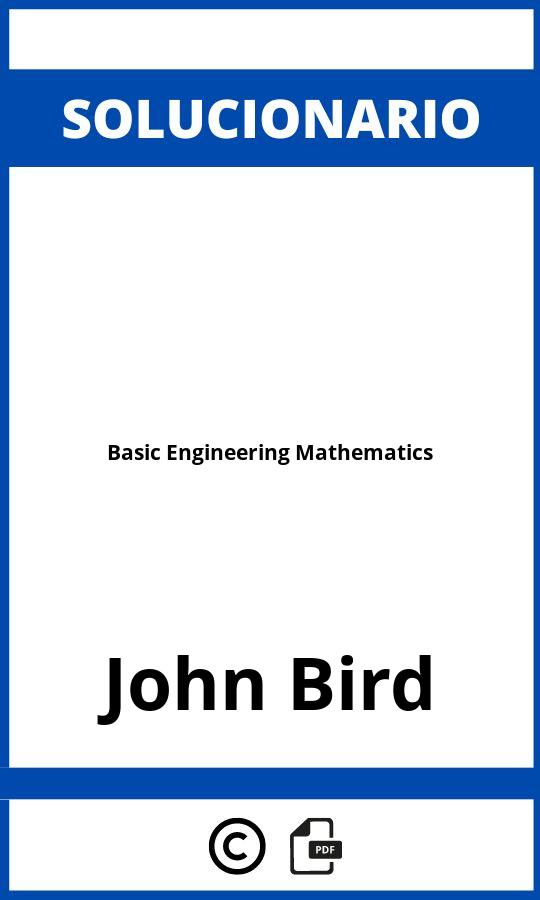 Solucionario Basic Engineering Mathematics
