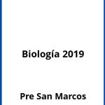 Solucionario Biología 2019
