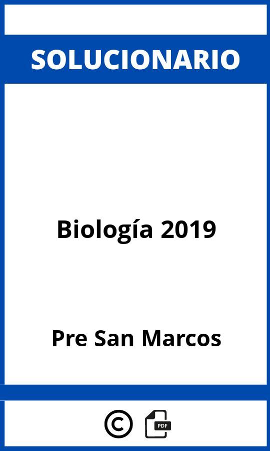 Solucionario Biología 2019