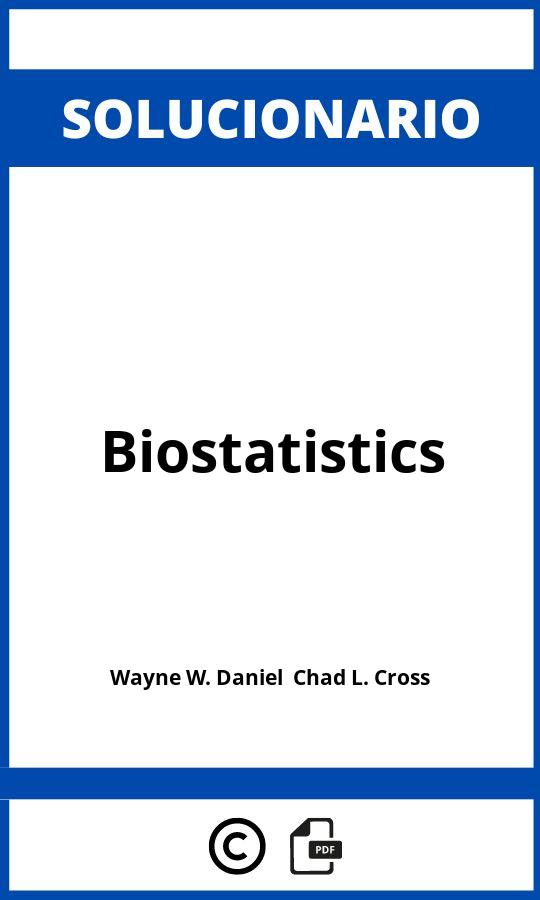 Solucionario Biostatistics