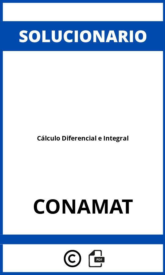 Solucionario Cálculo Diferencial e Integral