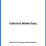 Solucionario Calculus Made Easy