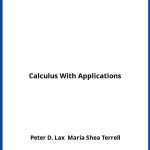 Solucionario Calculus With Applications