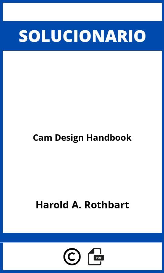 Solucionario Cam Design Handbook