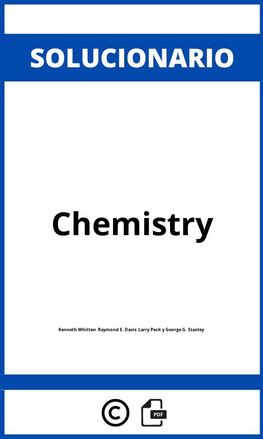 Solucionario Chemistry