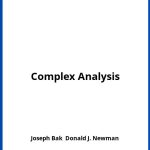 Solucionario Complex Analysis