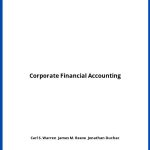 Solucionario Corporate Financial Accounting