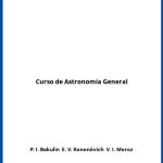Solucionario Curso de Astronomía General