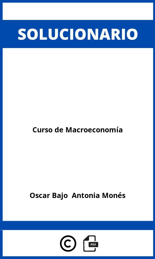 Solucionario Curso de Macroeconomía