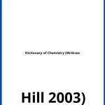 Solucionario Dictionary of Chemistry (McGraw