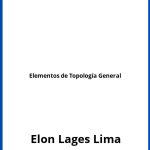Solucionario Elementos de Topología General