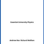Solucionario Essential University Physics
