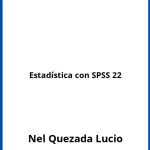 Solucionario Estadística con SPSS 22