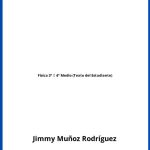 Solucionario Física 3°  4° Medio (Texto del Estudiante)