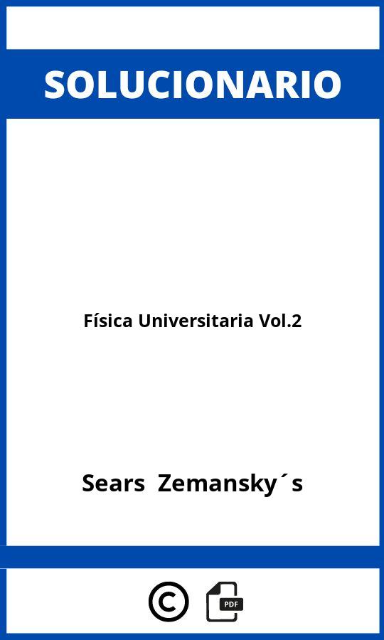 Solucionario Física Universitaria Vol.2