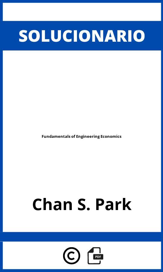 Solucionario Fundamentals of Engineering Economics