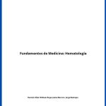 Solucionario Fundamentos de Medicina: Hematología