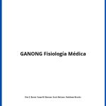 Solucionario GANONG Fisiología Médica