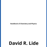 Solucionario Handbook of Chemistry and Physics