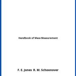 Solucionario Handbook of Mass Measurement