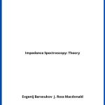 Solucionario Impedance Spectroscopy: Theory