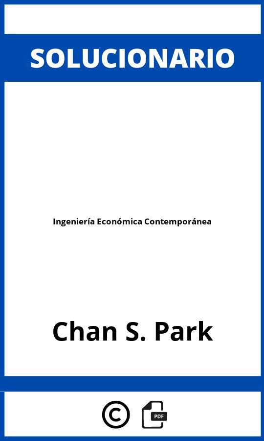 fundamentos de ingenieria economica chan s park pdf editor