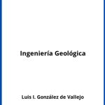 Solucionario Ingeniería Geológica
