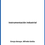 Solucionario Instrumentación industrial