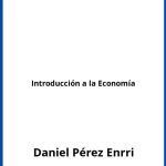Solucionario Introducción a la Economía