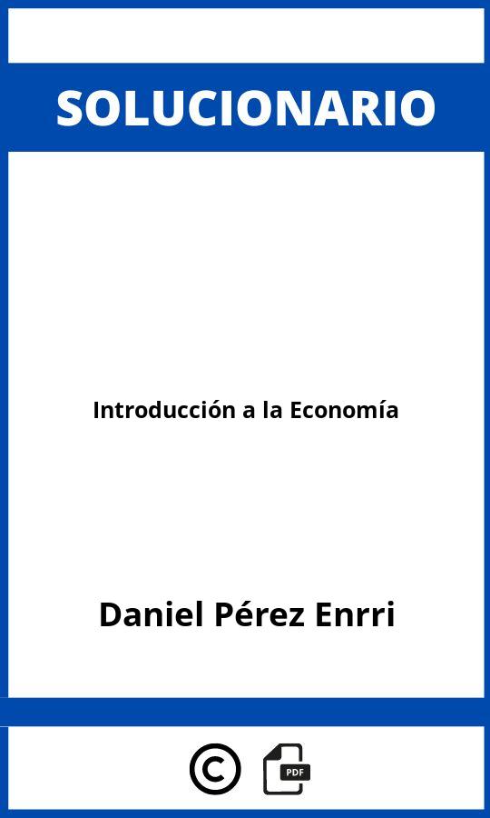 Solucionario Introducción a la Economía