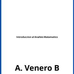 Solucionario Introduccion al Analisis Matematico