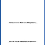 Solucionario Introduction to Biomedical Engineering