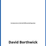 Solucionario Introduction to Partial Differential Equation