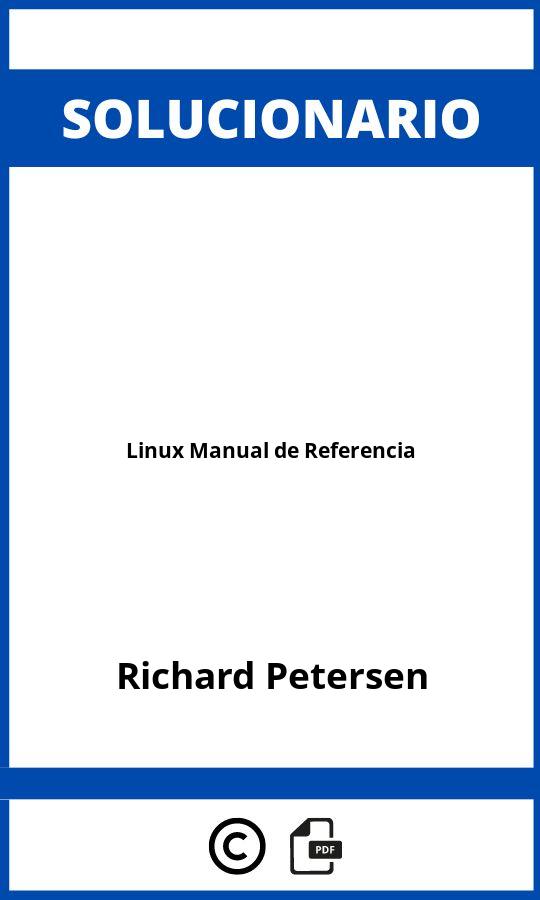 Solucionario Linux Manual de Referencia