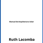 Solucionario Manual de Arquitectura Solar