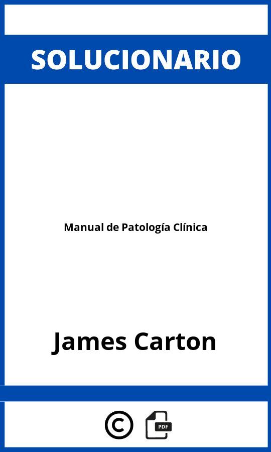 Solucionario Manual de Patología Clínica