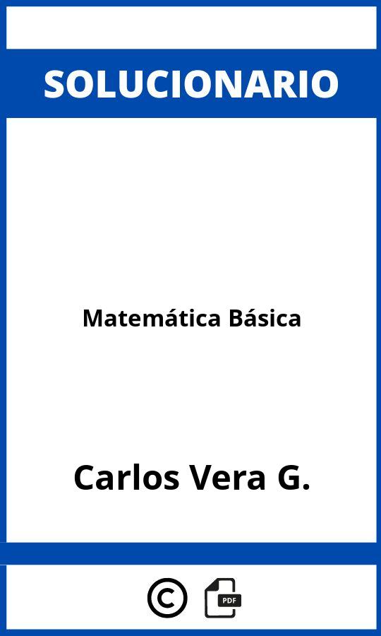 Solucionario Matemática Básica