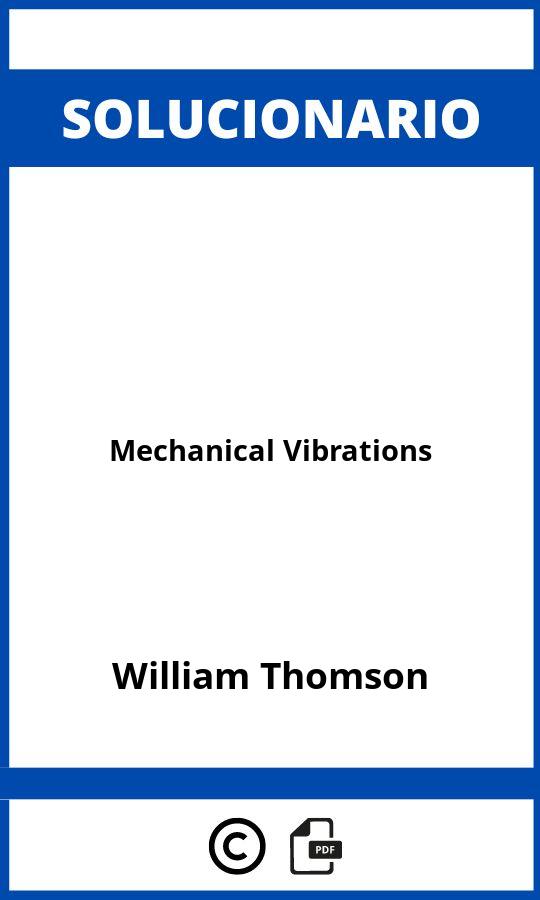 Solucionario Mechanical Vibrations