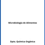Solucionario Microbiología de Alimentos