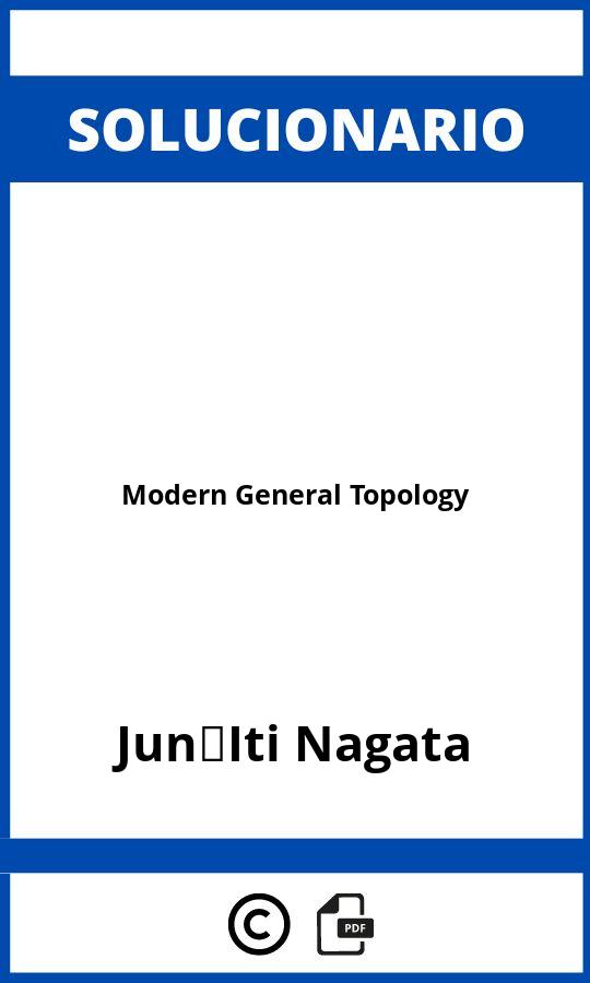 Solucionario Modern General Topology
