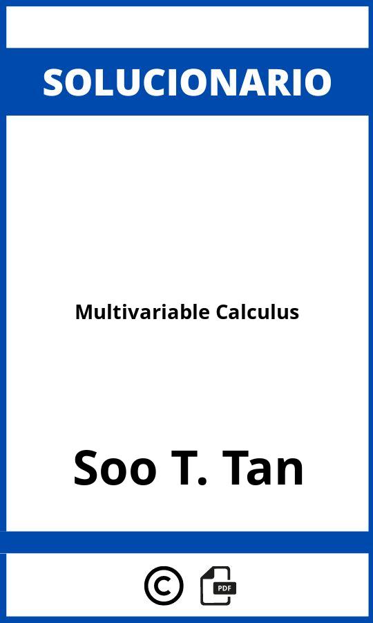Solucionario Multivariable Calculus